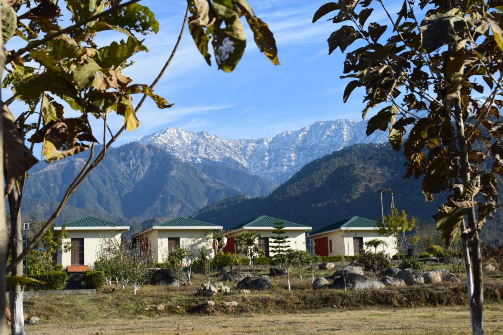Dhauladhar View Village Resort ดารัมซาลา ภายนอก รูปภาพ